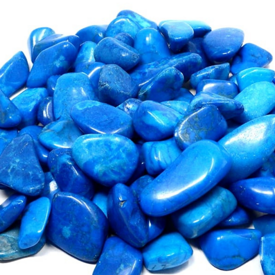 Howlite Blue Crystal