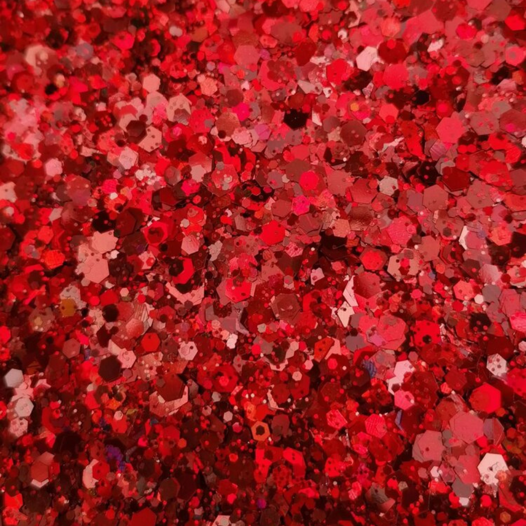 Ruby Chunky Sparkle Glitter Mix