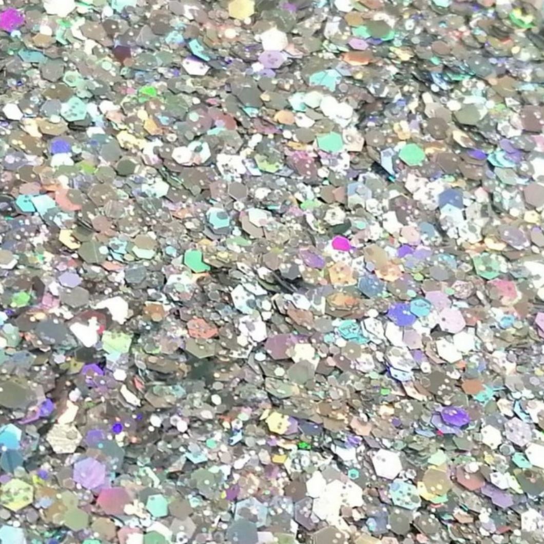 Disco Ball Super Holographic Chunky Sparkle Glitter Mix